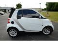 Crystal White 2009 Smart fortwo passion cabriolet Exterior