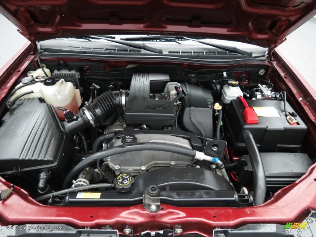 2007 GMC Canyon SLE Crew Cab 3.7 Liter DOHC 20-Valve VVT 5 Cylinder Engine Photo #81360366