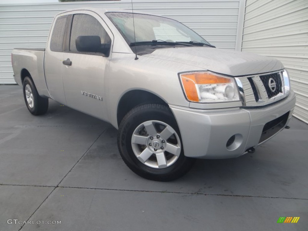 Radiant Silver Nissan Titan