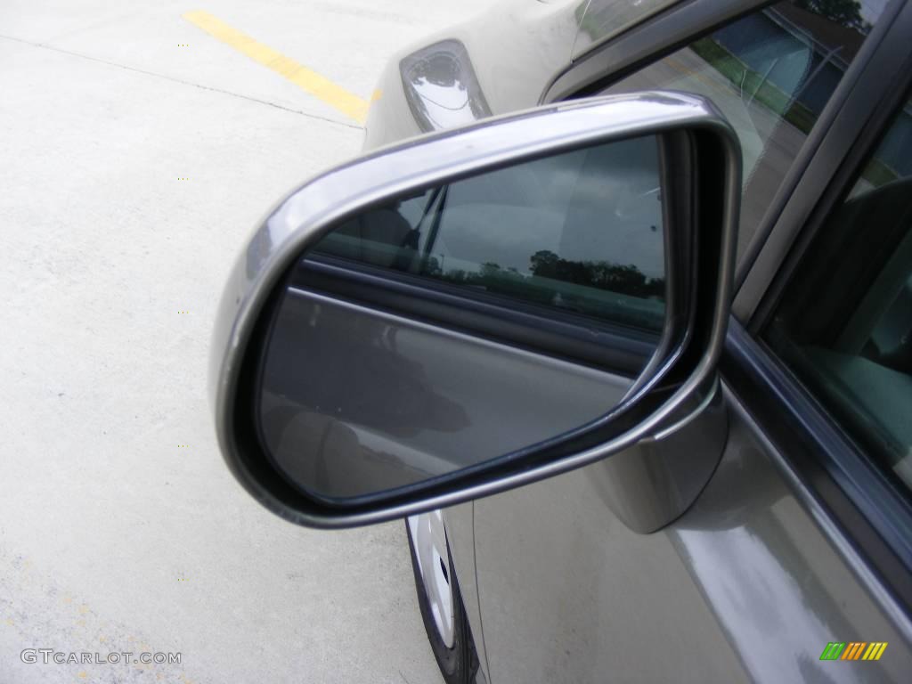 2006 Civic LX Sedan - Galaxy Gray Metallic / Gray photo #12