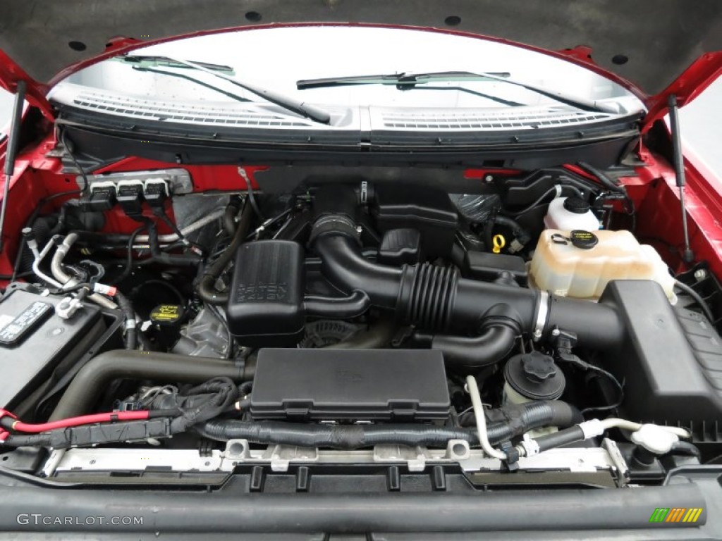 2010 Ford F150 Lariat SuperCrew 4x4 5.4 Liter Flex-Fuel SOHC 24-Valve VVT Triton V8 Engine Photo #81360918