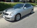 2005 Brilliant Silver Metallic Infiniti G 35 Sedan  photo #33