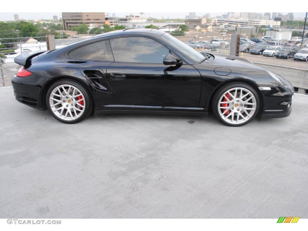 2010 911 Turbo Coupe - Black / Black photo #5