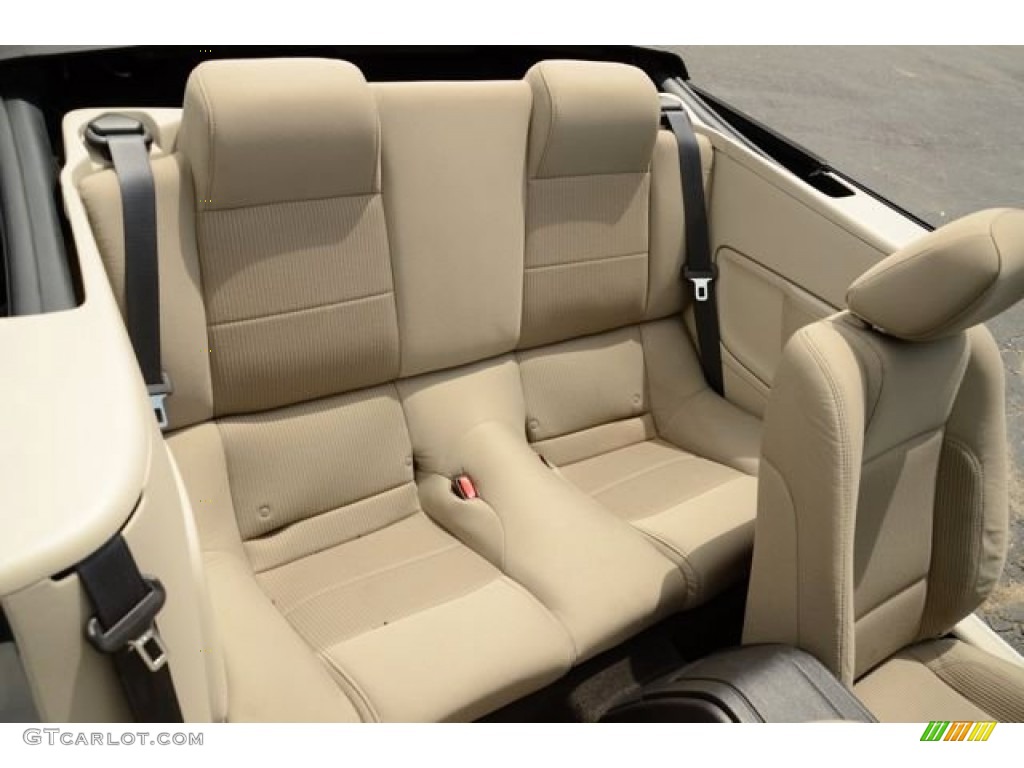 2010 Ford Mustang V6 Convertible Rear Seat Photos