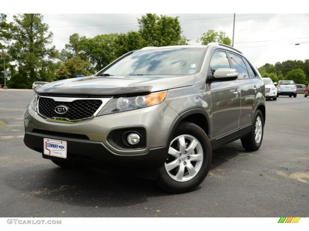 2012 Sorento LX - Titanium Silver / Gray photo #1