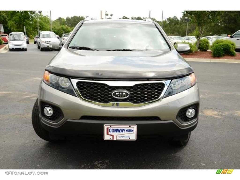 2012 Sorento LX - Titanium Silver / Gray photo #2