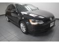 Black - Jetta SE Sedan Photo No. 1