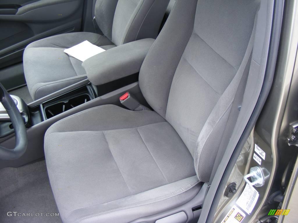 2006 Civic LX Sedan - Galaxy Gray Metallic / Gray photo #31