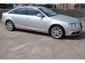 Ice Silver Metallic 2011 Audi A6 3.0T quattro Sedan Exterior