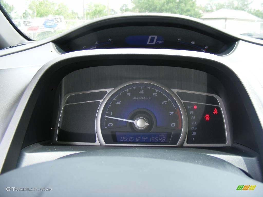 2006 Civic LX Sedan - Galaxy Gray Metallic / Gray photo #44