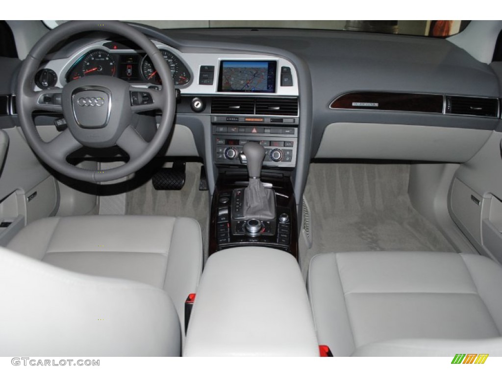 Light Gray Interior 2011 Audi A6 3.0T quattro Sedan Photo #81364417