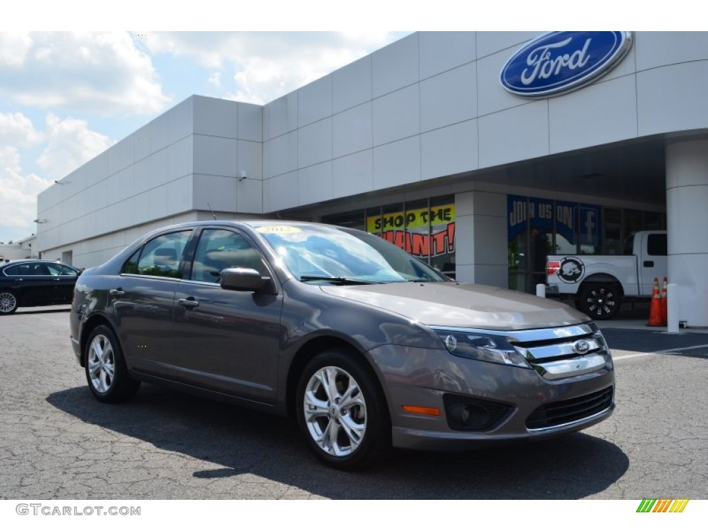 2012 Fusion SE - Sterling Grey Metallic / Charcoal Black photo #1