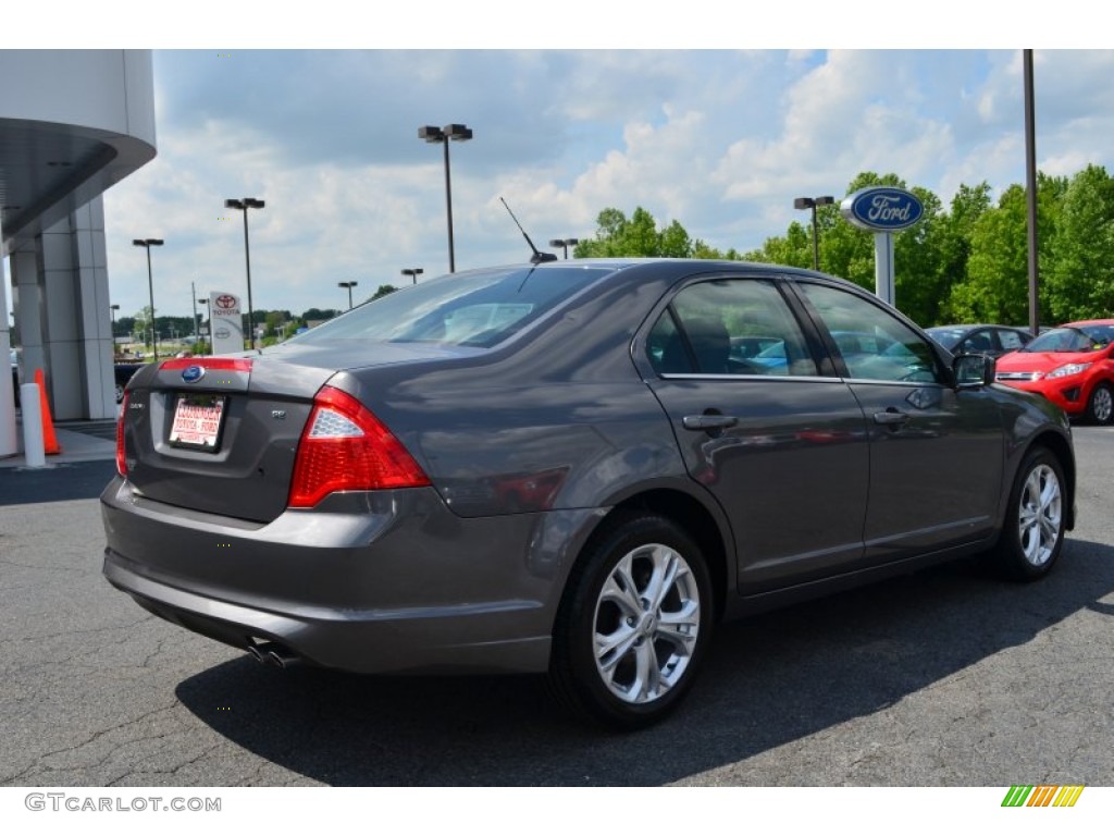 2012 Fusion SE - Sterling Grey Metallic / Charcoal Black photo #3