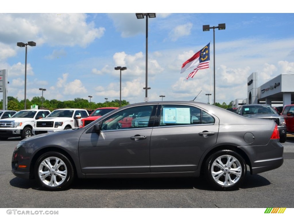 2012 Fusion SE - Sterling Grey Metallic / Charcoal Black photo #5