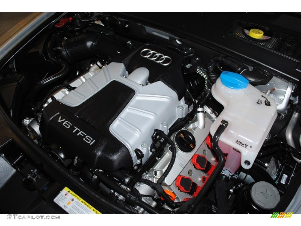 2011 Audi A6 3.0T quattro Sedan 3.0 Liter FSI Supercharged DOHC 24-Valve VVT V6 Engine Photo #81364706