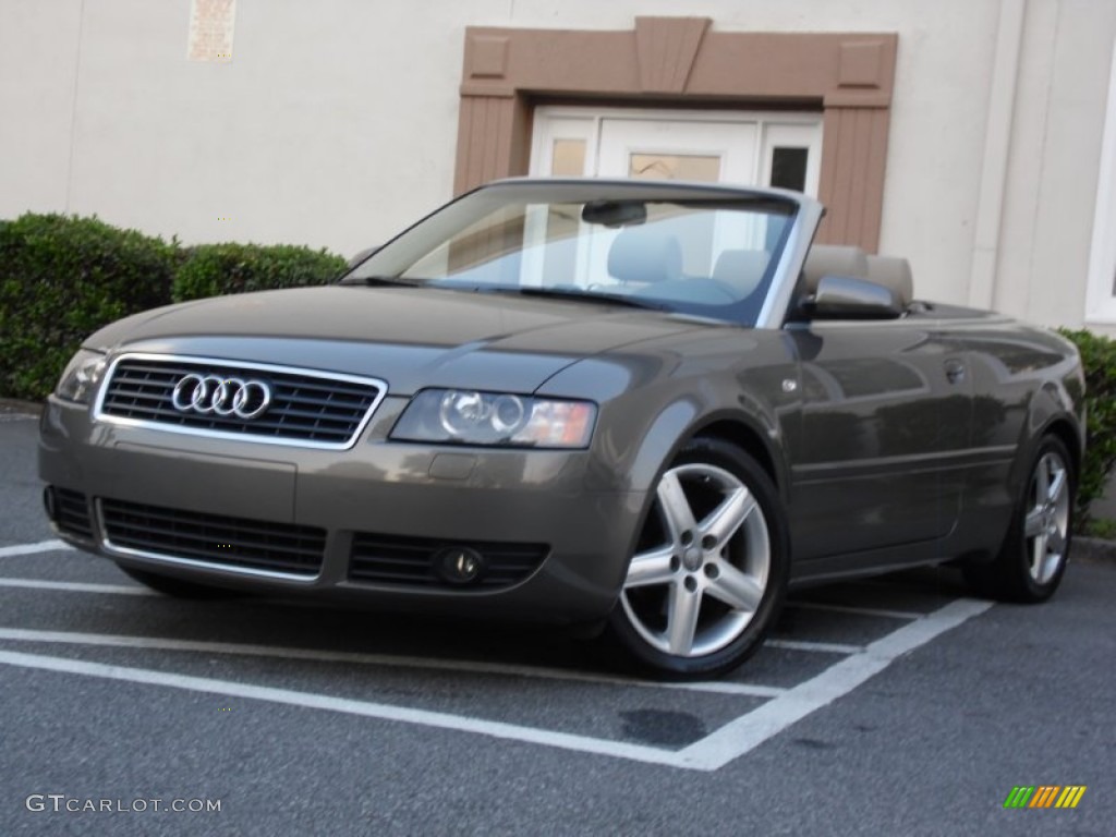 2005 A4 1.8T Cabriolet - Alpaka Beige Metallic / Beige photo #1