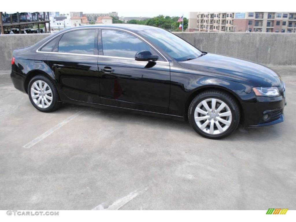 Phantom Black Pearl 2011 Audi A4 2.0T Sedan Exterior Photo #81364956