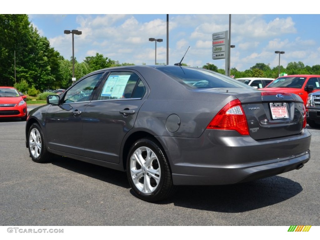 2012 Fusion SE - Sterling Grey Metallic / Charcoal Black photo #30