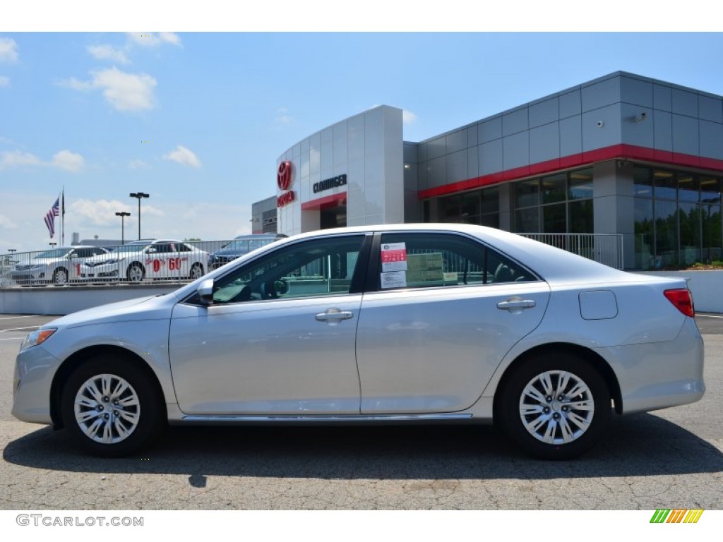 2013 Camry LE - Classic Silver Metallic / Ash photo #2