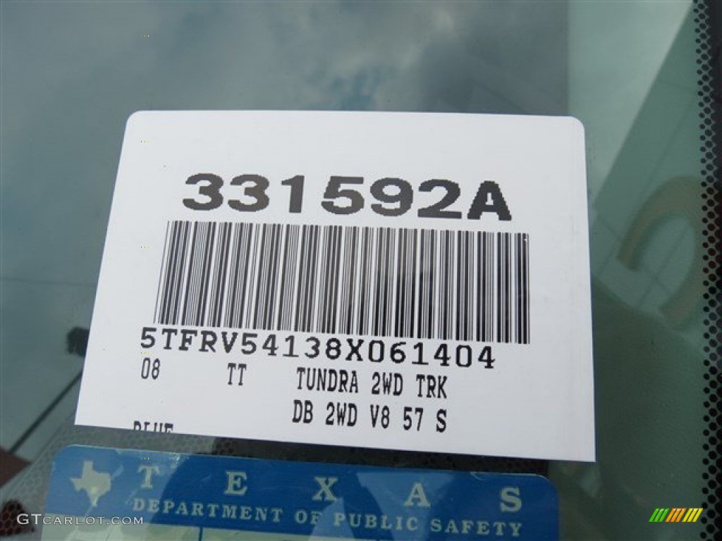 2008 Tundra SR5 TSS Double Cab - Slate Gray Metallic / Graphite Gray photo #18