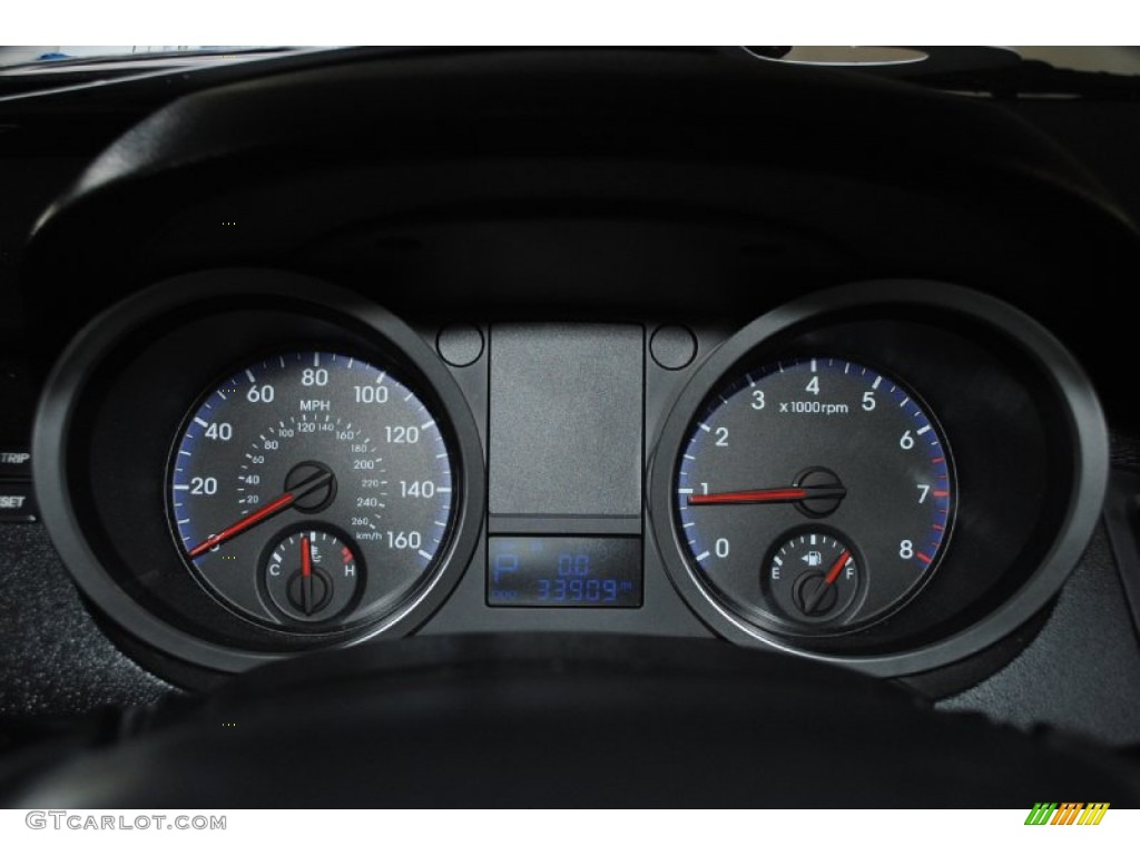 2010 Hyundai Genesis Coupe 2.0T Gauges Photos