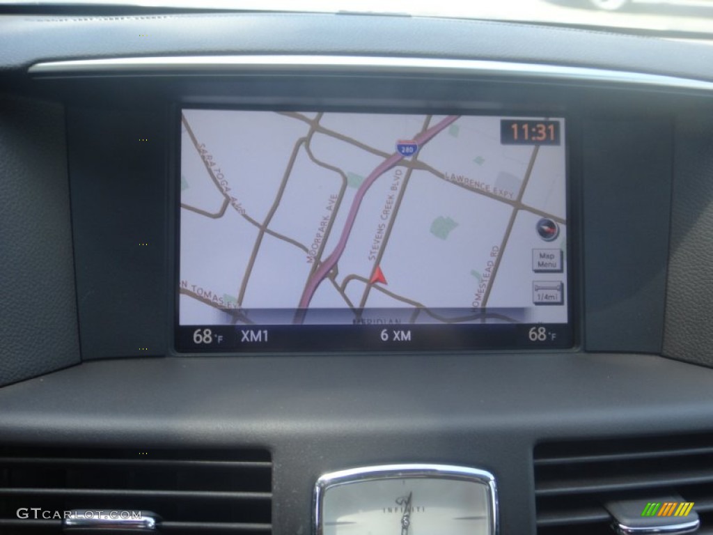 2011 Infiniti M 37 Sedan Navigation Photo #81366433