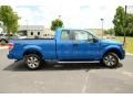 2013 Blue Flame Metallic Ford F150 STX SuperCab  photo #4