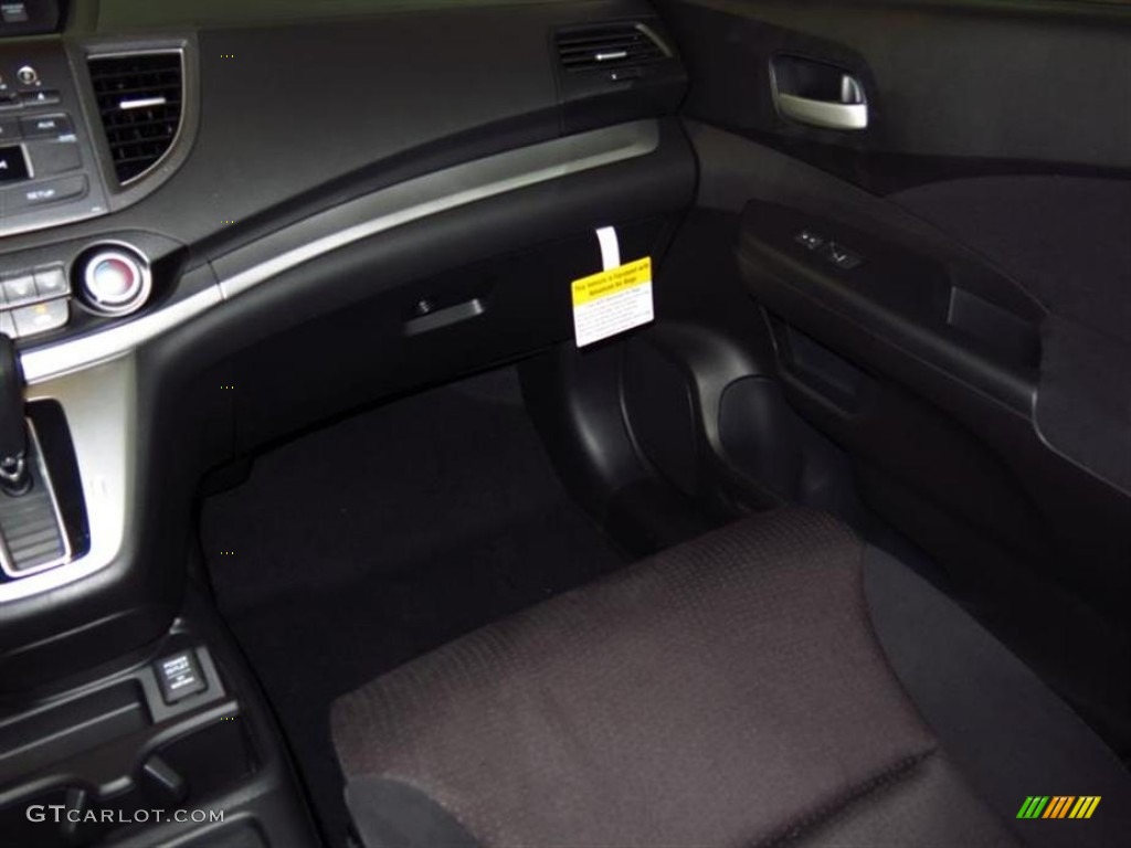 2013 CR-V EX - Crystal Black Pearl / Black photo #7