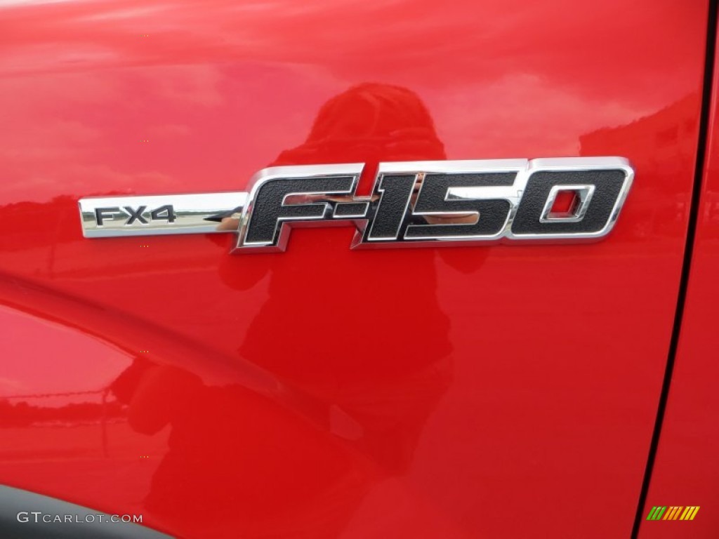 2013 F150 FX4 SuperCrew 4x4 - Race Red / Black photo #14