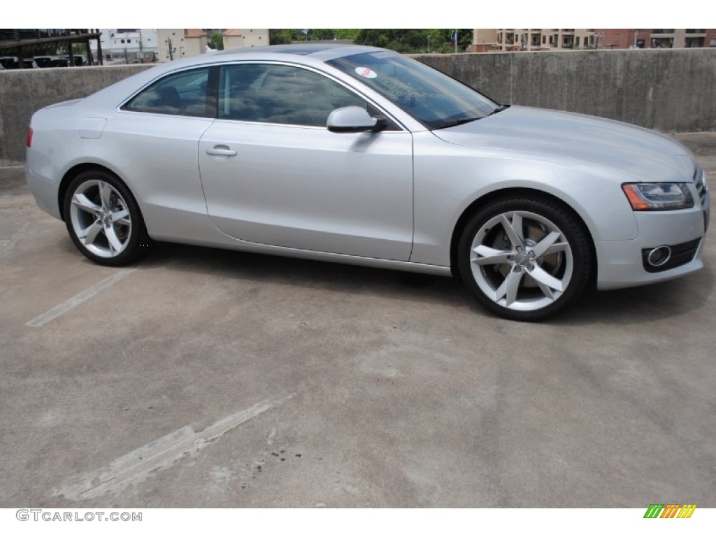 Ice Silver Metallic 2012 Audi A5 2.0T quattro Coupe Exterior Photo #81367551