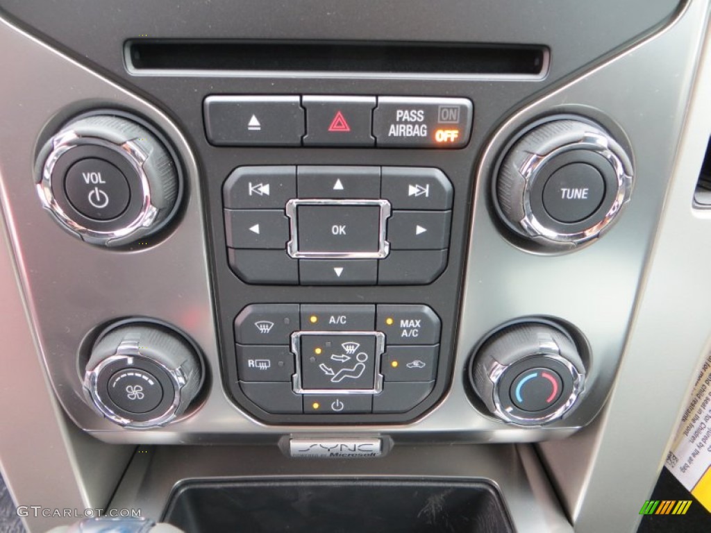 2013 Ford F150 FX4 SuperCrew 4x4 Controls Photo #81367833