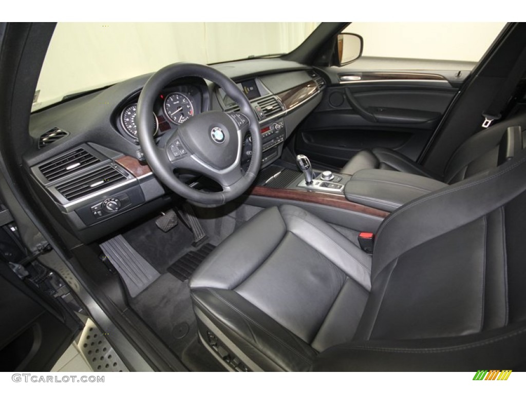 Black Interior 2008 BMW X5 4.8i Photo #81368052