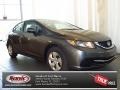 2013 Polished Metal Metallic Honda Civic LX Sedan  photo #1