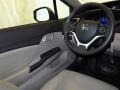 2013 Polished Metal Metallic Honda Civic LX Sedan  photo #5