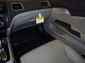 2013 Polished Metal Metallic Honda Civic LX Sedan  photo #7