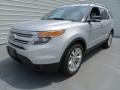 2013 Ingot Silver Metallic Ford Explorer XLT  photo #7