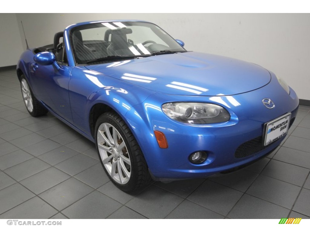 2006 MX-5 Miata Sport Roadster - Winning Blue Metallic / Black photo #1