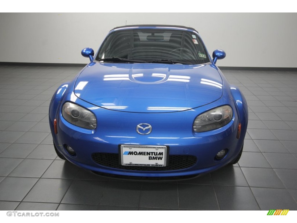 2006 MX-5 Miata Sport Roadster - Winning Blue Metallic / Black photo #6