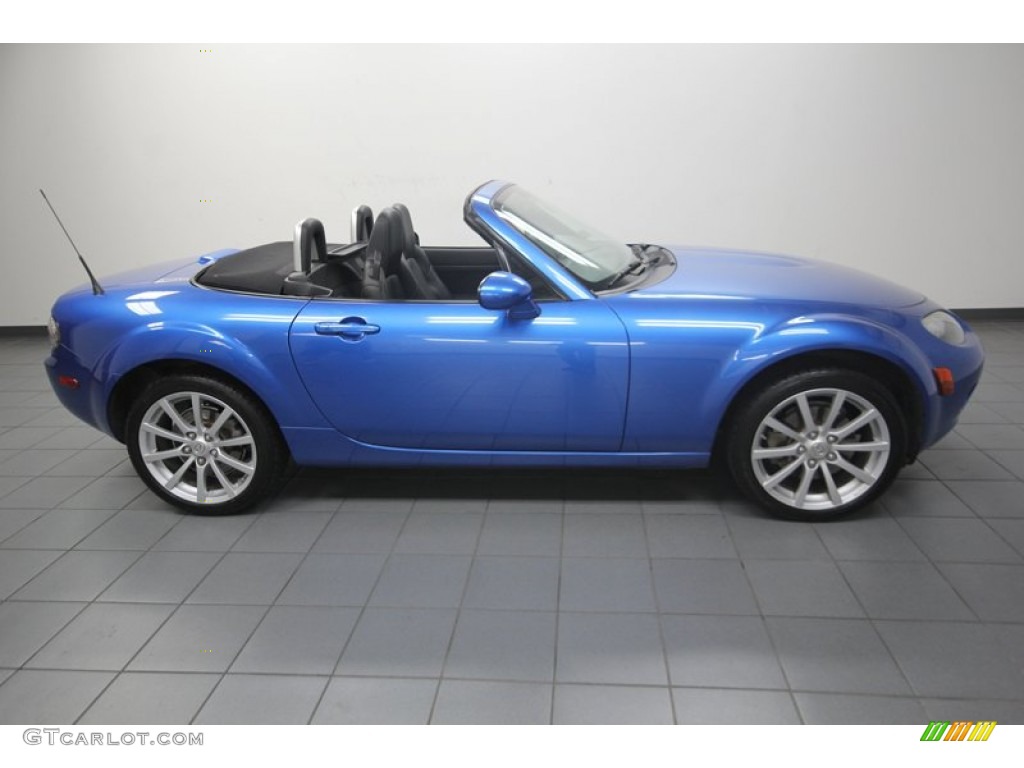 2006 MX-5 Miata Sport Roadster - Winning Blue Metallic / Black photo #7