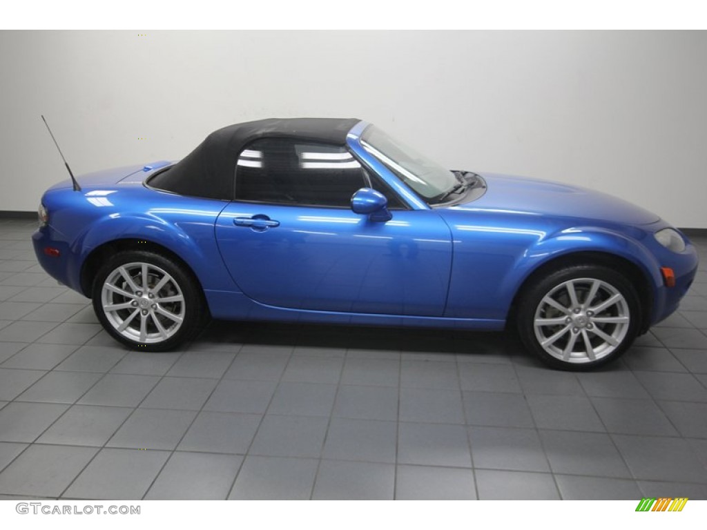 2006 MX-5 Miata Sport Roadster - Winning Blue Metallic / Black photo #8
