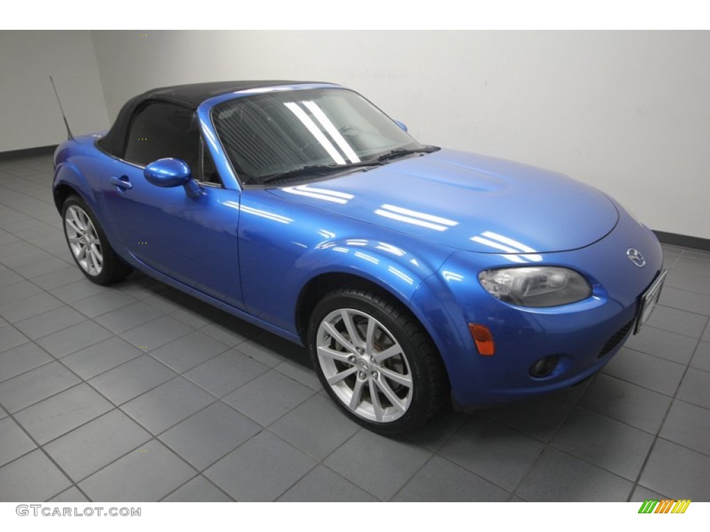 2006 MX-5 Miata Sport Roadster - Winning Blue Metallic / Black photo #9