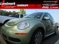 Gecko Green Metallic 2010 Volkswagen New Beetle 2.5 Coupe