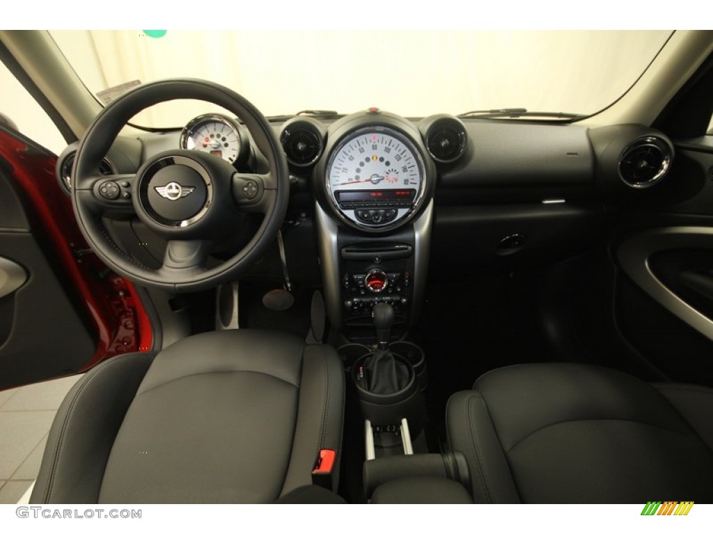 2013 Mini Cooper Paceman Carbon Black Dashboard Photo #81369802