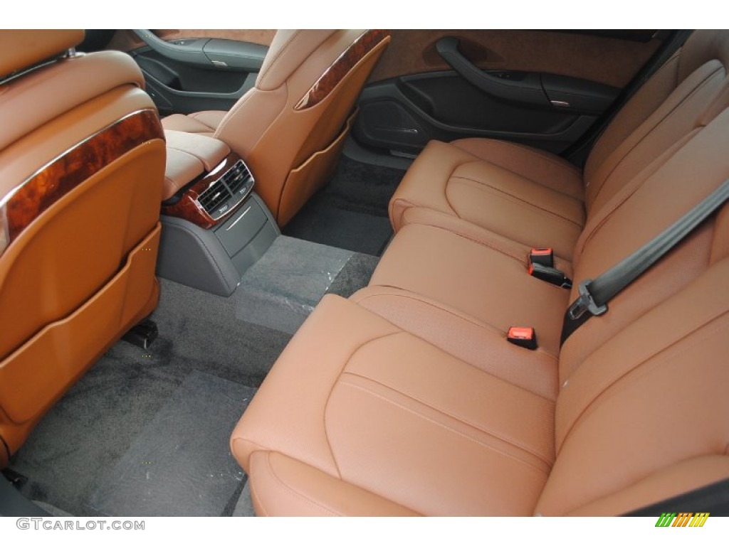 2014 Audi A8 L TDI quattro Rear Seat Photo #81369862