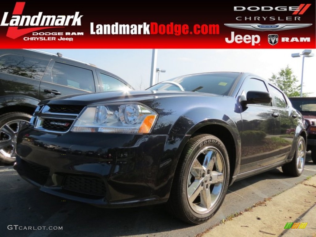 2012 Avenger SXT - Blackberry Pearl / Black/Light Frost Beige photo #1