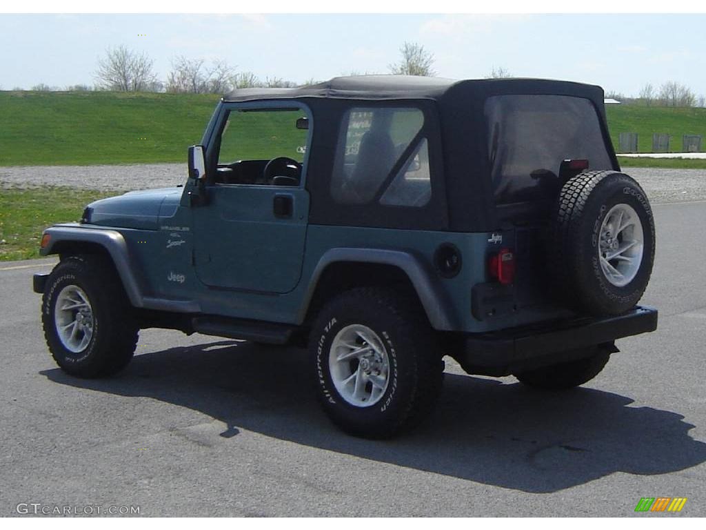 1999 Wrangler Sport 4x4 - Gunmetal Pearlcoat / Agate photo #3