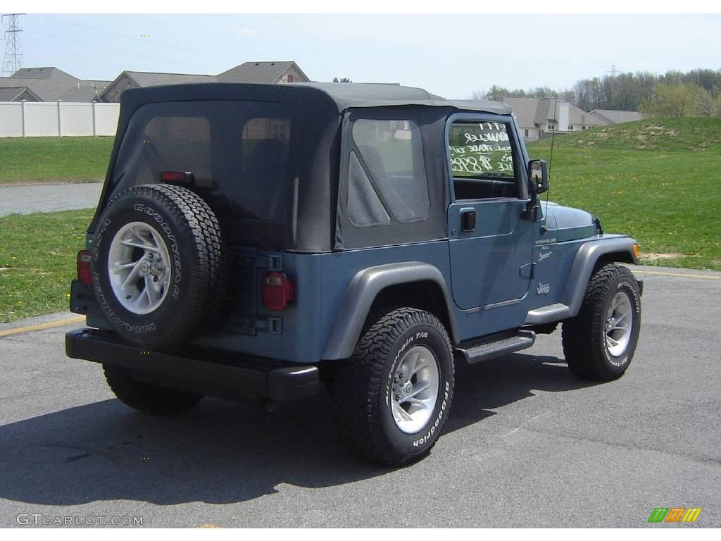 1999 Wrangler Sport 4x4 - Gunmetal Pearlcoat / Agate photo #5