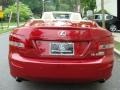 2011 Matador Red Mica Lexus IS 250C Convertible  photo #6