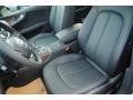 2013 Audi A7 Black Interior Front Seat Photo