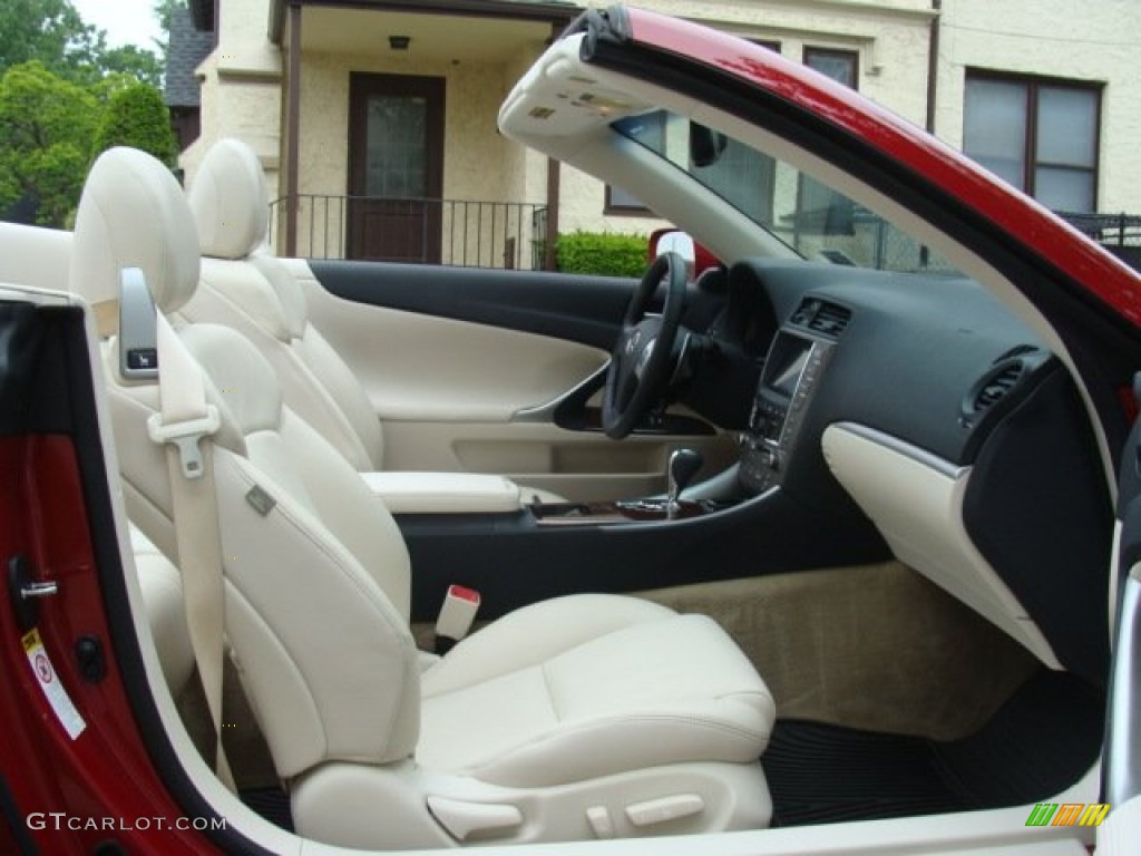 Ecru Interior 2011 Lexus IS 250C Convertible Photo #81370445
